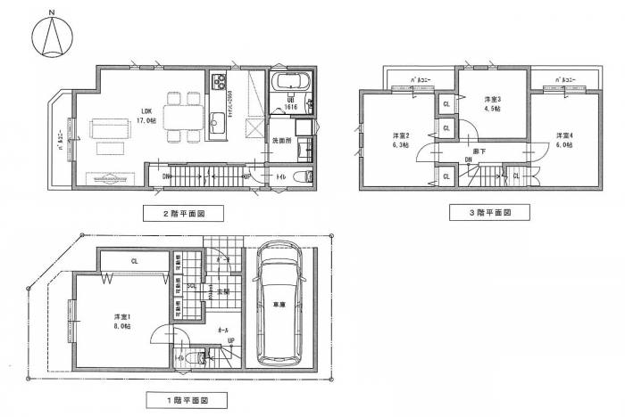 生野区巽北3丁目 間取り図