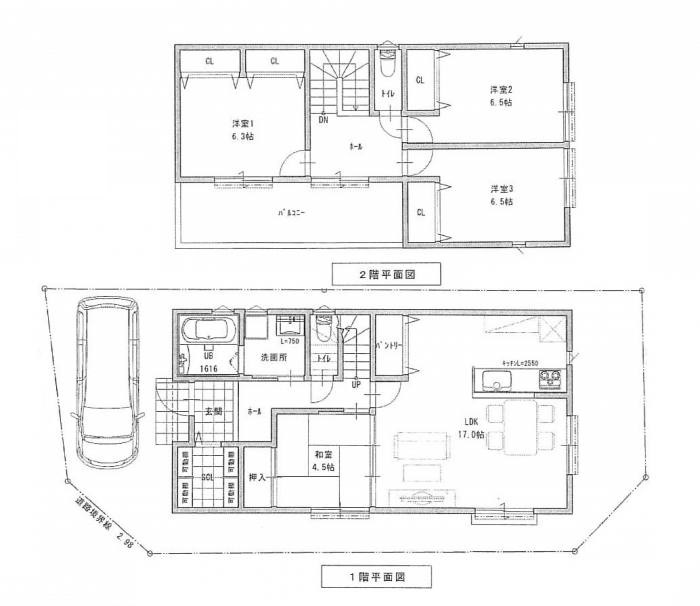 西成区天神ノ森1丁目　プラン図